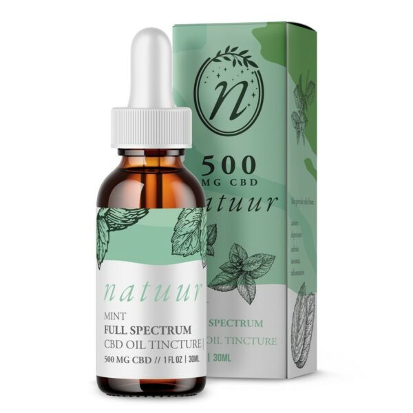 Natuur – Full Spectrum CBD Oil Tincture – Mint | Canna Cabana Canada