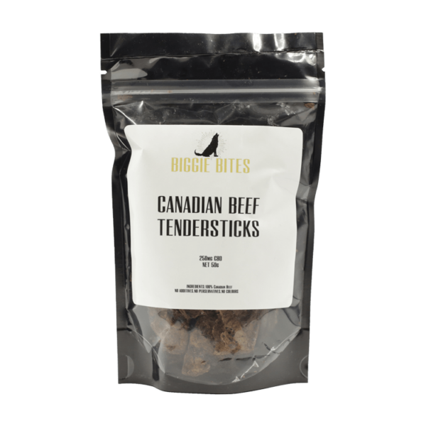 Biggie Bites – Canadian Beef Tendersticks – 250mg CBD | Canna Cabana Canada