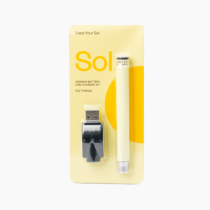 Sol – 400 mAh Vape Battery (510 thread) | Canna Cabana Canada