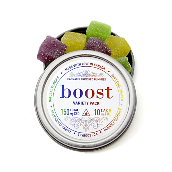 Boost – CBD Variety Pack Gummies – 150mg | Canna Cabana Canada