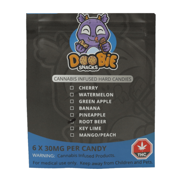 Doobie Snacks – Hard Candies – 180mg THC | Canna Cabana Canada