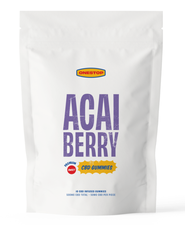 OneStop – Açai Berry CBD Gummies 500mg | Canna Cabana Canada