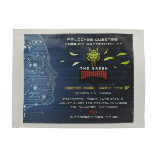 The Green Samurai – Creme Earl Grey Tea – 3000mg | Canna Cabana Canada