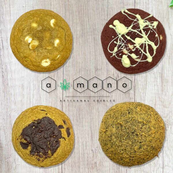 Amano Edibles – Cookies – 200mg | Canna Cabana Canada