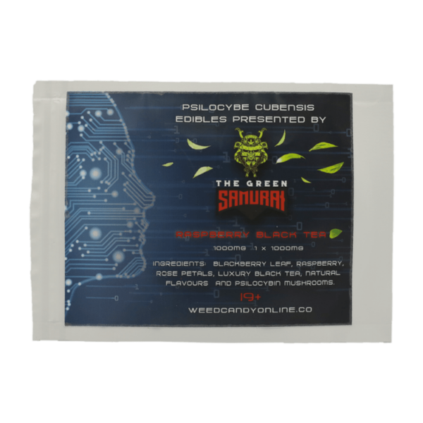 The Green Samurai – Raspberry Black Tea – 1000mg | Canna Cabana Canada